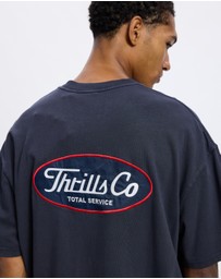 Thrills - Total Service Stacked Box Fit Oversize Tee