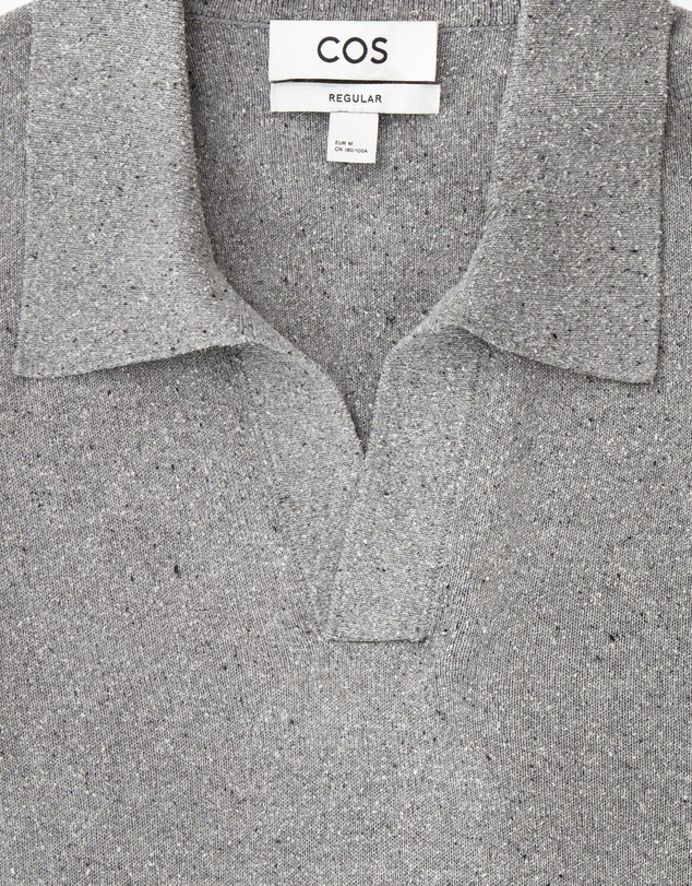 COS - Kepner Silk LS Reg Open Polo
