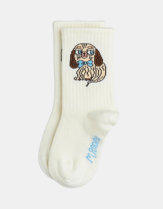 Mini Rodini - 1-Pack Dog Socks - Babies-Teens