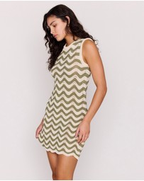 MINKPINK - Clio Crochet Mini Dress