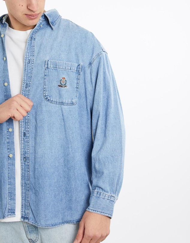 Vintage by The Real Deal - Pre Loved - Vintage 90s Chaps Ralph Lauren Denim Button Up Shirt