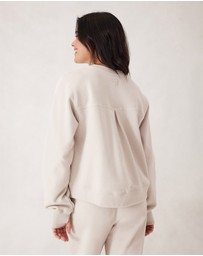 Ceres Life - Alba Seamed Fleece Top