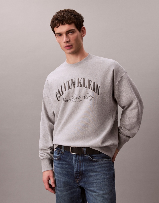 Calvin Klein Jeans - Terry Logo Graphic Relaxed Sweatshirt