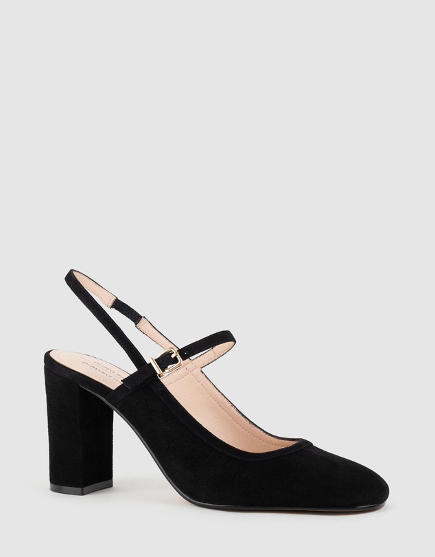 Edward Meller - CECELIA85 Block Heel Slingback Pump
