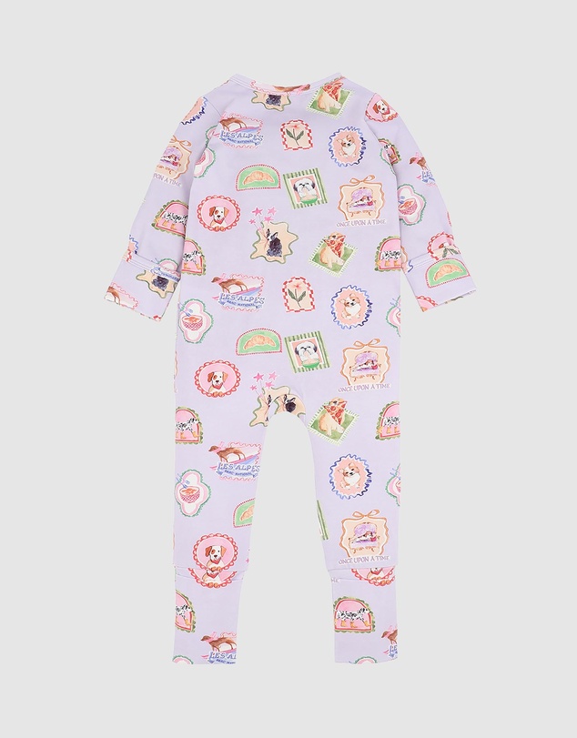 Fox & Finch - Winter Vacay LS Zipsuit - Babies