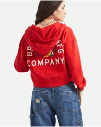 Brixton - Trophy Horse Cropped Zip Hood