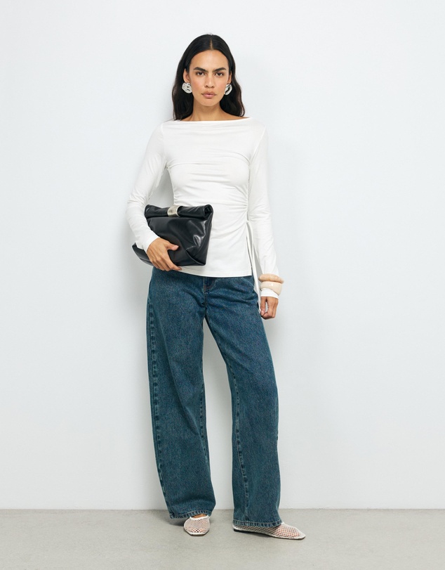 AERE - LS Tie Detail Top