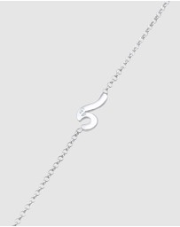 Elli Jewelry - Anklet Pendant Wave Maritime Basic in 925 Sterling Silver