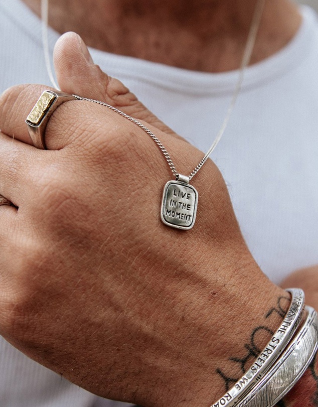 Haze & Glory - ICONIC EXCLUSIVE - Moment Necklace in Oxidised 925 Silver