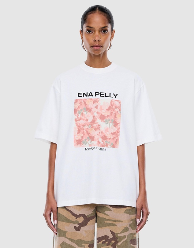 ENA PELLY - Coral Floral Tee