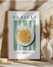 Olive et Oriel - Fusilli by Andreas Magnusson Art Print
