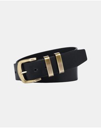 Buckle - Jackaroo. Australian Made Full Grain Natural Leather Belt. 38mm width.
