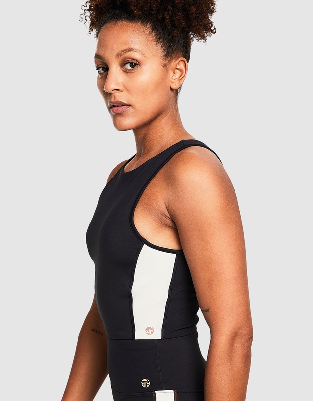 BAHE - Reforma High Neck Longline Crop
