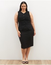 Atmos&Here Curvy - Naomi Pencil Skirt