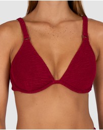 Baku Swimwear - Ibiza D-DD Cup Underwire Triangle Bikini Bra Top