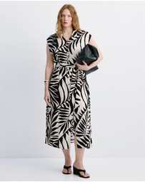 M.N.G - Printed Shirt Dress