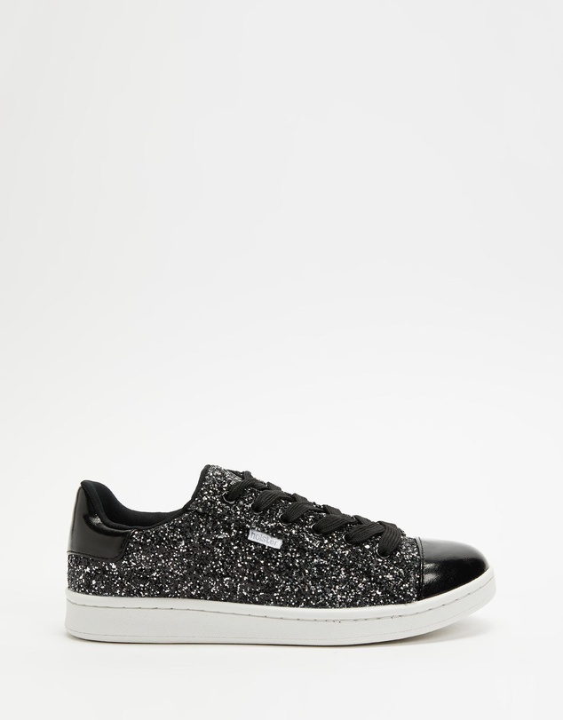 Holster - Starlite Vegan Glitter Sneaker - Black - Women's