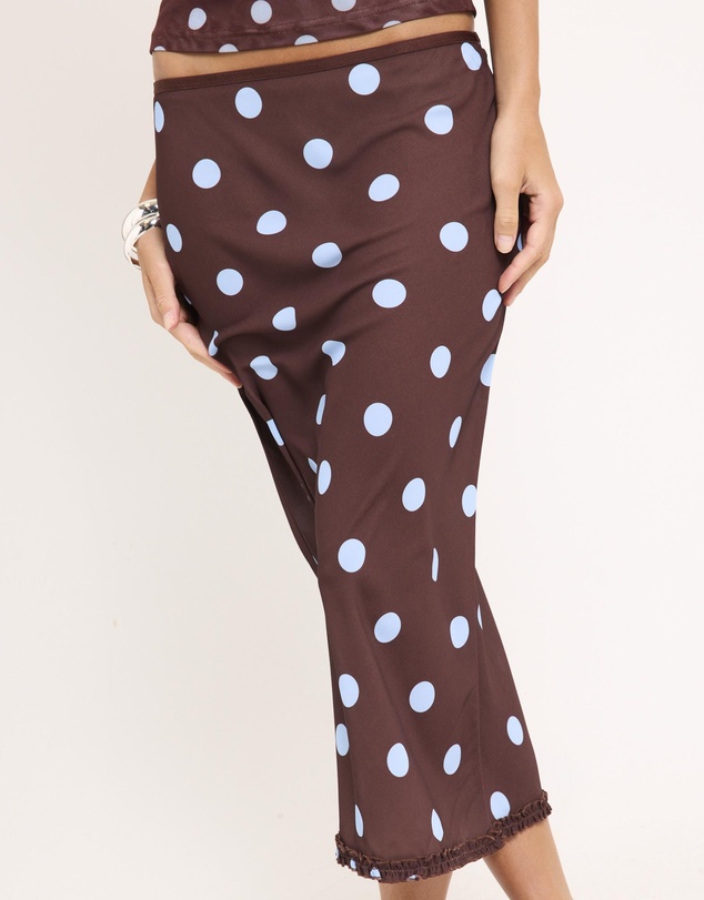 Alice In The Eve - Bijou Polka Midi Skirt