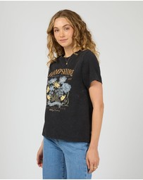 All About Eve - Hampshire Regular Tee Washed Black