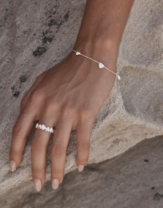 By Charlotte - You Have My Heart Charm Bracelet
