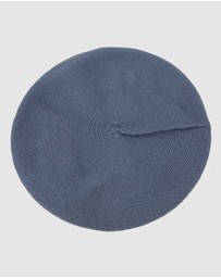 Max Alexander - European Made Denim Soft Wool Beret