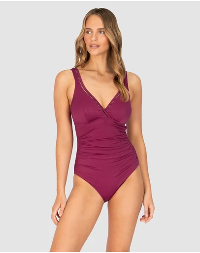 Baku Swimwear - Rococco E/F Cup Ladder Lace One Piece Swimsuit