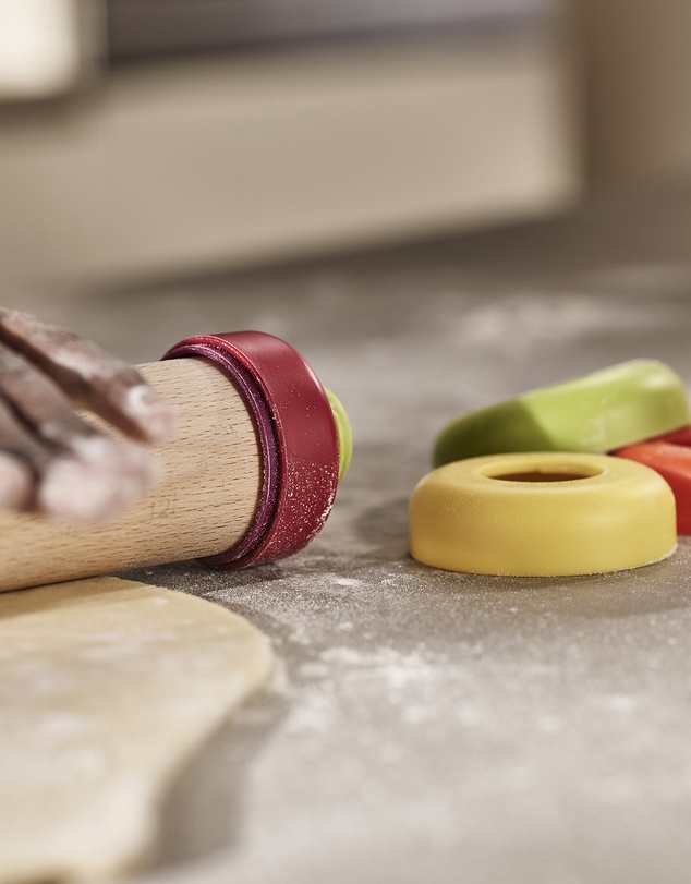 Joseph Joseph - PrecisionPin Adjustable Rolling Pin (Multicolour)