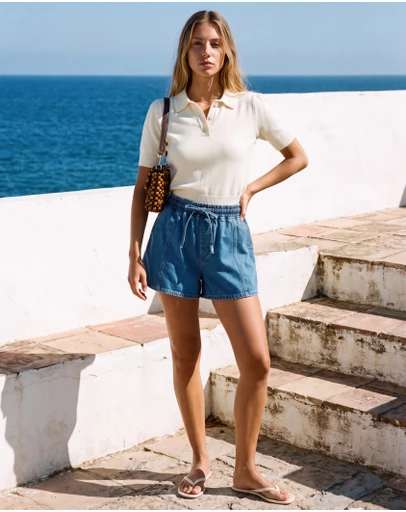 The Fated - Lola Denim Shorts