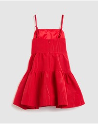 Bardot Junior - Charlotte Trim Mini Dress - Kids-Teens