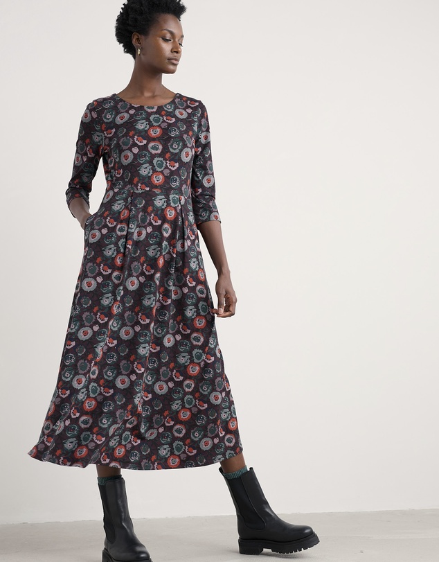 Seasalt - Seasalt Cornwall Purple Veronica Dress
