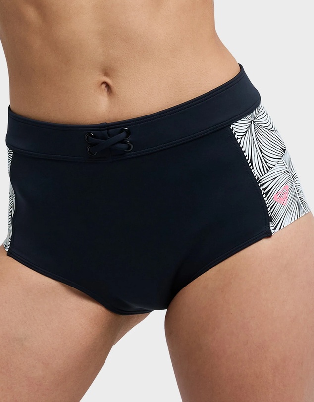 Roxy - Womens Pro Surf Mid Waist Classic Bikini Bottom