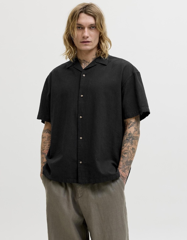Jack & Jones - JJESummer Linen Blend Resort Shirt SS