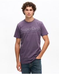 Superdry - Tonal Venue Logo Tee