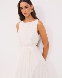 Calli - Malik Tucked Maxi Dress