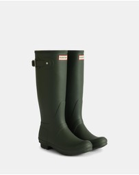 Hunter - Original Tall Tartan Lining Boots - Women's