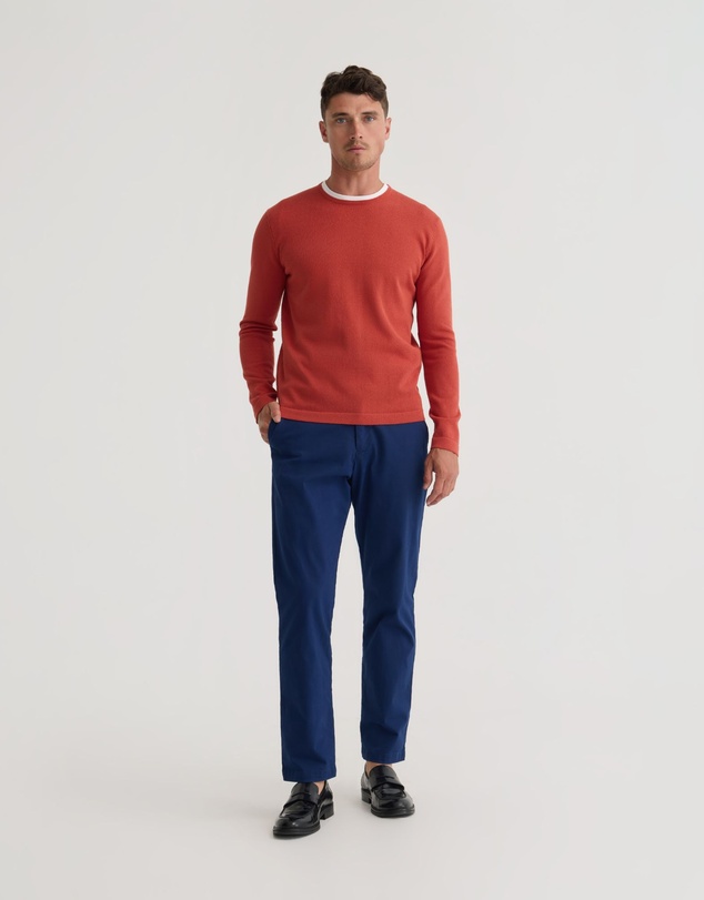 Oxford - Nico Cotton Crew Neck