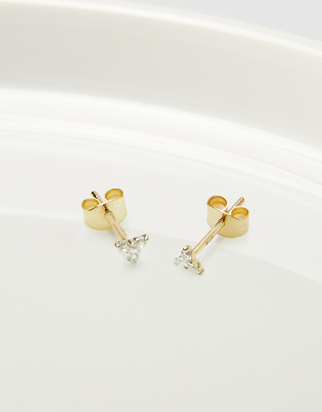 Luna Rae - Solid Gold - Diamond Dancer Earrings