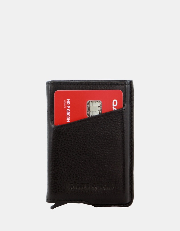 Pierre Cardin - Pierre Cardin Leather Smart Slide Card Holder Tab Wallet