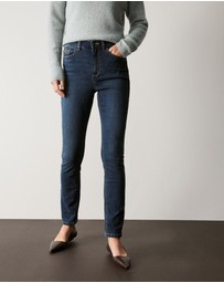 Trenery - Slim Jean in Washed Indigo