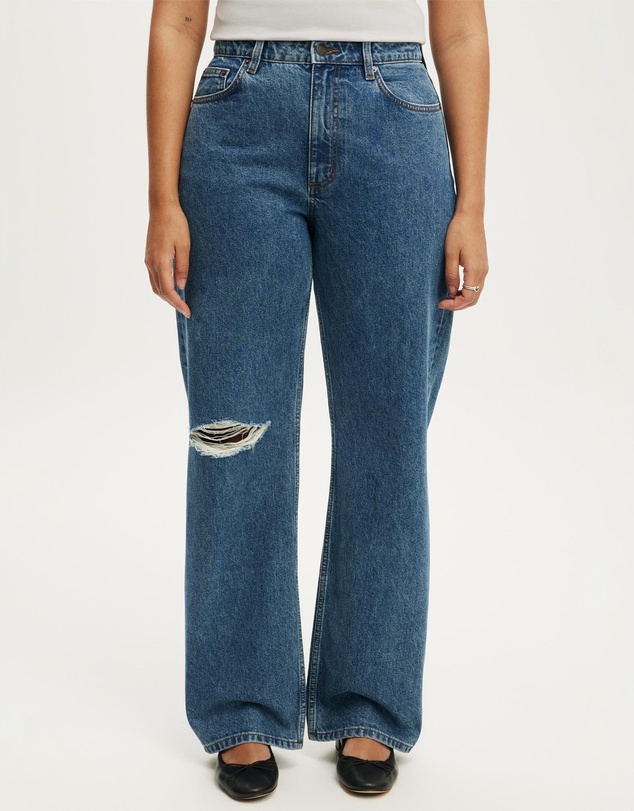 Cotton On - Curvy 91 Straight Jeans
