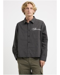 Black Noise White Rain - El Porter Long Sleeve Shirt