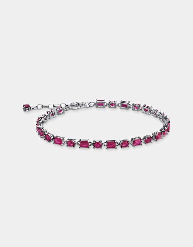 THOMAS SABO - Bracelet with ruby red zirconia