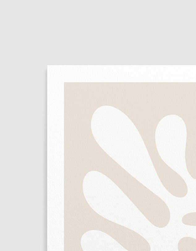 Olive et Oriel - Organic Shapes I Art Print
