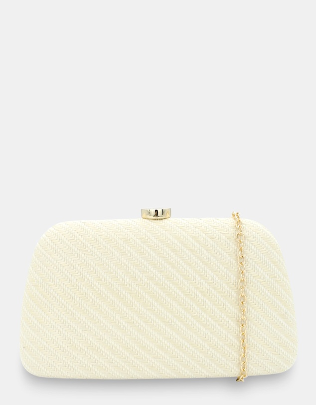 Morgan & Taylor - Brooke Clutch in Cream