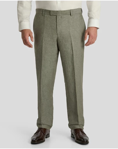 Johnny Bigg - Marco Linen Blend Dress Pant