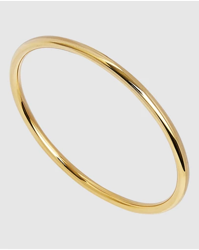 Najo - Simplicity Yellow Gold Bangle