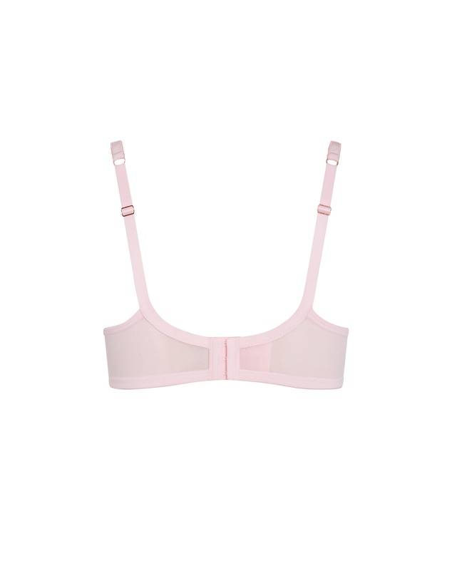 City Chic - Plus size Helena Underwire Bra - pink icing