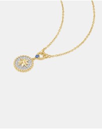 Ania Haie - Ania Haie Two-Tone Eight-Pointed Star Signet Necklace