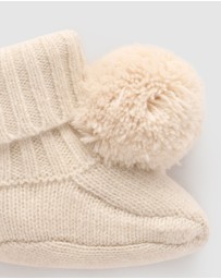 Purebaby - Cashmere Booties -Kids-Babies