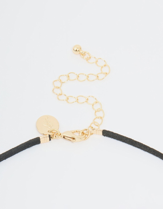 Lovisa - Gold Plated Cord Open Oval Long Necklace
